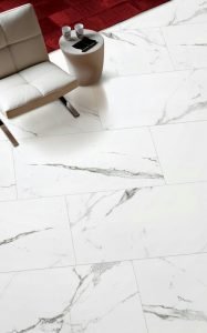 Porcelain floor tile