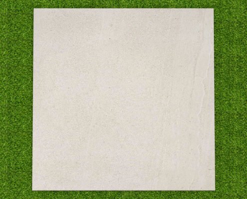 2cm Grey Outdoor Porcelain Floor Tile on Gravel