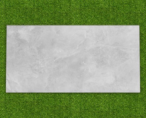 Large Outdoor Tile Around Pool That Looks Like Stone