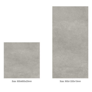 2cm Outdoor Grey Cement Tile