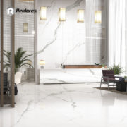 White Carrara Porcelain Slab