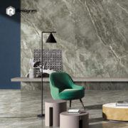 Large Grey Polished Porcelain Wall Tiles