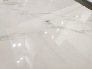 Foshan Calacatta Gold Marble White Large Porcelain Slab