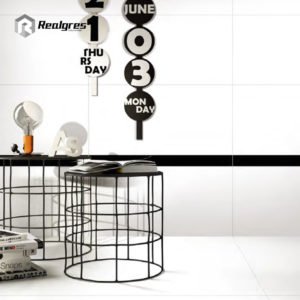 Large Format White Porcelain Floor Tiles