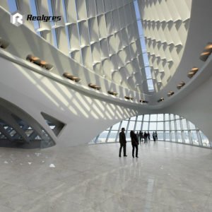 Large Grey Polished Marble Slab Porcelain Tiles Manufacturer