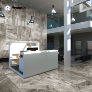 900x1800mm Shower Large Grey Polished Marble Porcelain Floor Tile