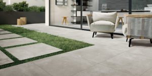 2cm grey tile for garden