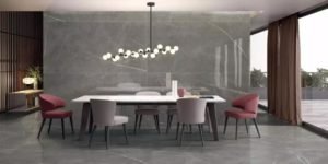 grey large wall tile