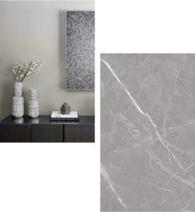 grey big porcelain tile