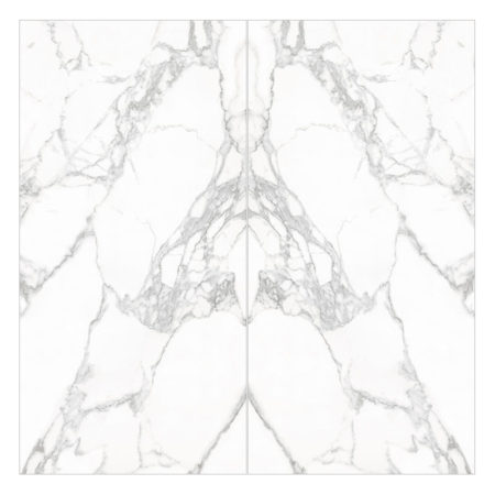 Homogeneous White Porcelain Floor Tiles