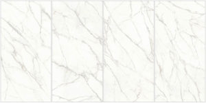 160x320cm Large White Carrara Marble Floor Tile
