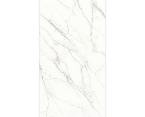Large White Carrara Marble Porcelain Tile