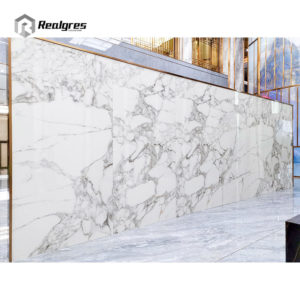 Large Calacatta Matt Plain White Floor Tile