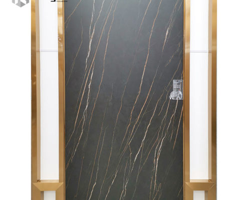 Black Gold Marble Polished Porcelain Wall Tiles