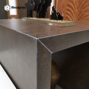 Cement Style Brown Ceramic Rustic Tiles