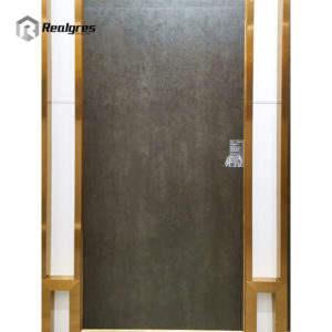 Big Slab Dark Grey Matt Rustic Floor Tile