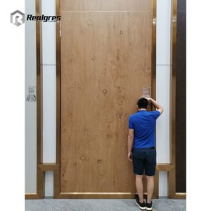 Large Format Porcelain Wood Effect Floor Tiles
