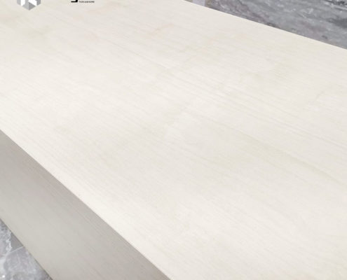 160X320CM White Wood Effect Floor Tiles