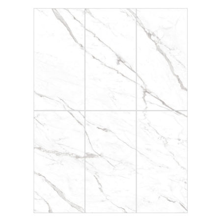 White Glossy Porcelain Floor Tile Price 60x120