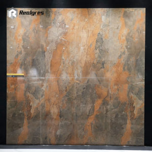 Patterned Porcelain Wall Tile Floor