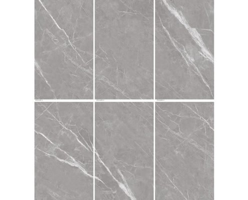 China Grey Polished Porcelain Tile That Look Stone