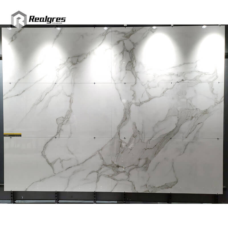 90*180cm Carrara Polished Porcelain Tile