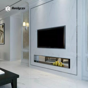 House White Large Format Porcelain Tile For Wall