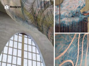 China Large Format Floor Tile Supplier for Art