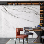 White Glossy Large Format Wall Tile