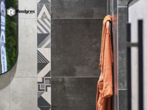 Big Porcelain Tile Should Be Used In Bathroom Space