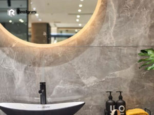 Big Porcelain Tile Should Be Used In Bathroom Space