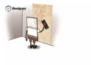 How To Lay Out Large Porcelain Slab Tile