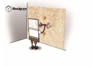 How To Lay Out Large Porcelain Slab