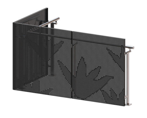 Metal Panel Railing2