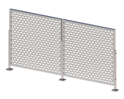 Metal Panel Railing7