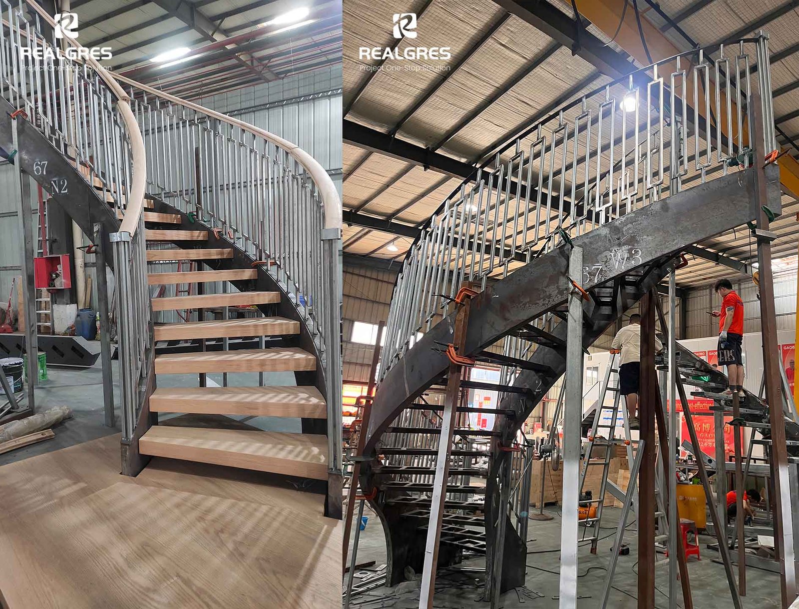 Breathtaking Curved Staircase