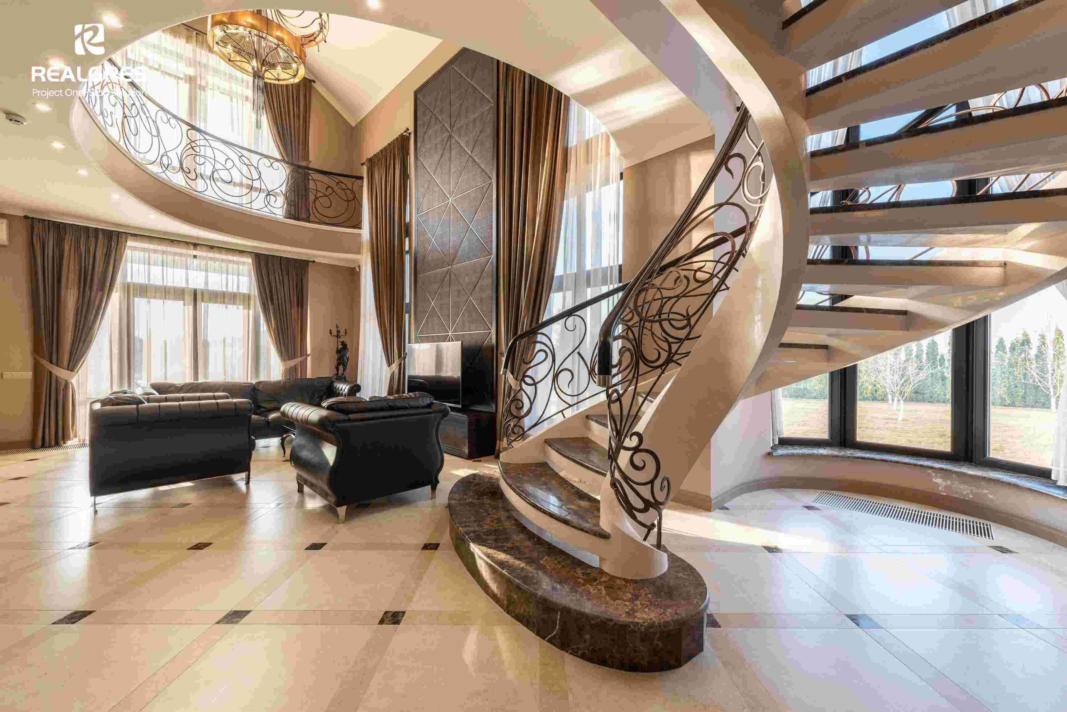 Stair Tread Material of Marble