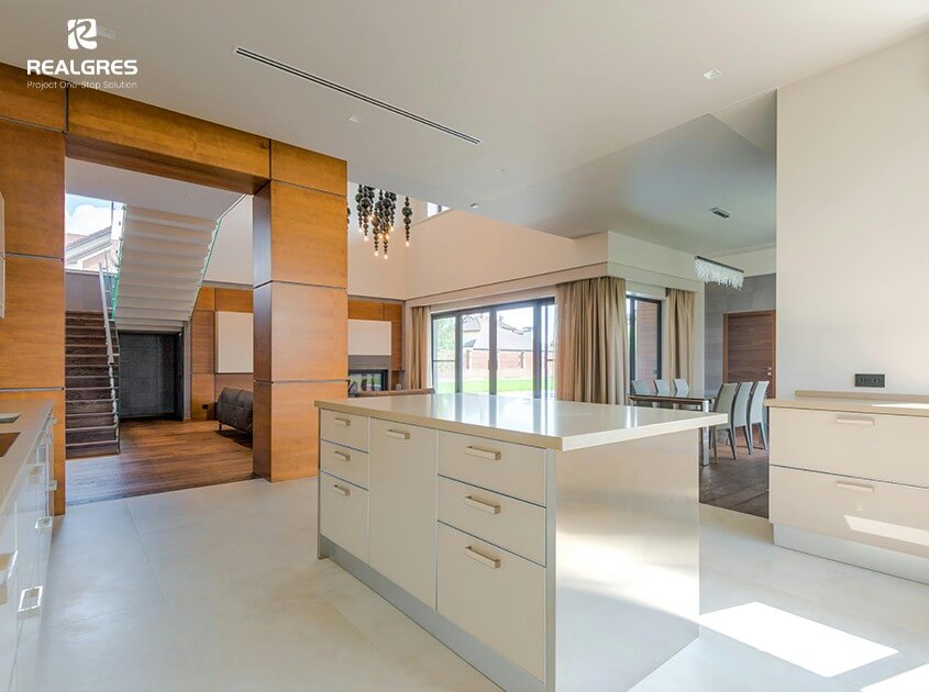 Custom Glass Stair Railings by Realgres