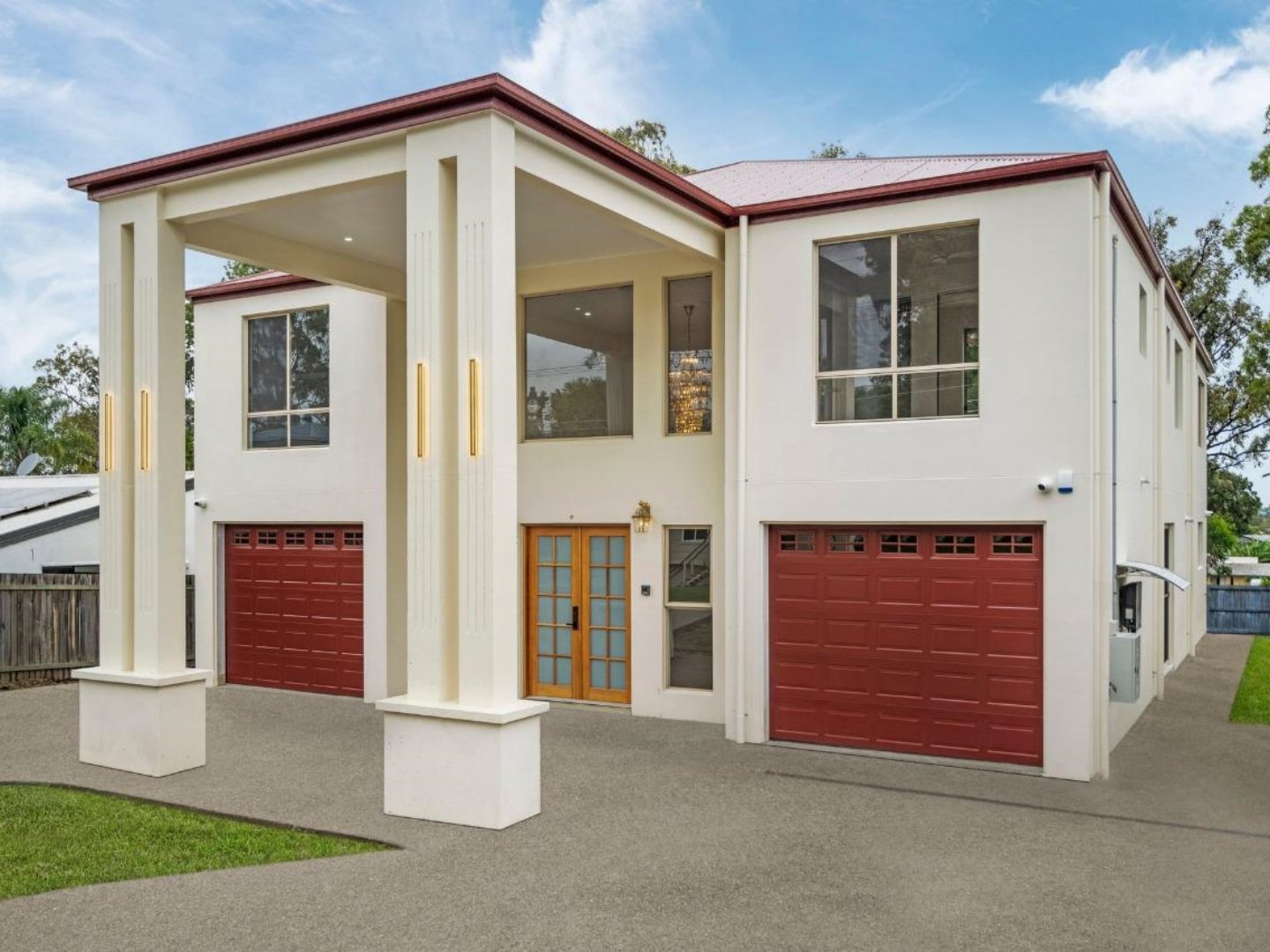 Modern Two-Story Luxury Residence in Brisbane: Complete One-Stop Building Materials & Joinery Solution